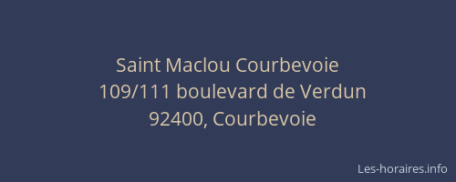 Saint Maclou Courbevoie