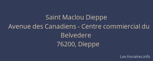 Saint Maclou Dieppe