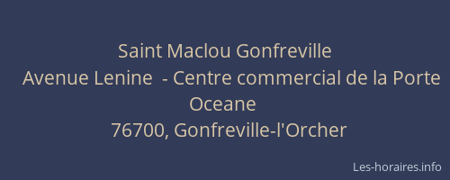 Saint Maclou Gonfreville