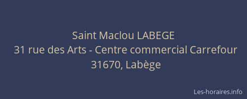 Saint Maclou LABEGE
