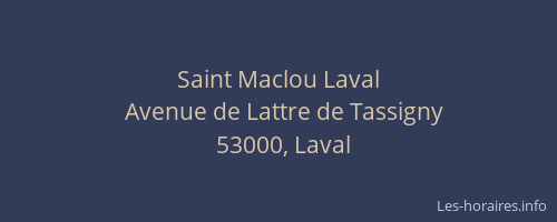 Saint Maclou Laval