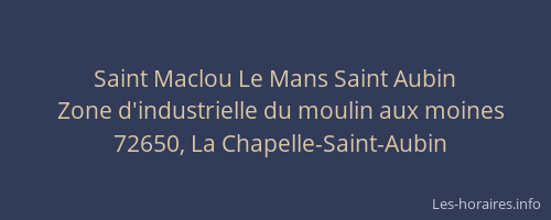 Saint Maclou Le Mans Saint Aubin