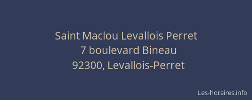 Saint Maclou Levallois Perret