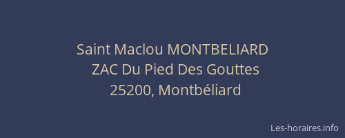 Saint Maclou MONTBELIARD