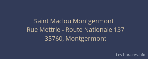 Saint Maclou Montgermont
