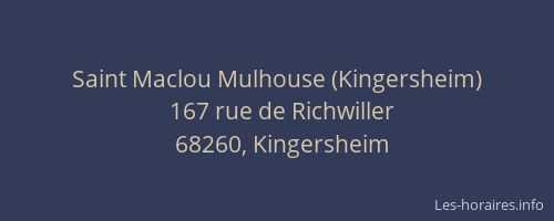 Saint Maclou Mulhouse (Kingersheim)