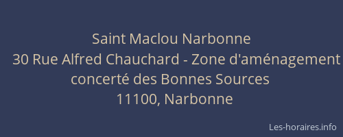Saint Maclou Narbonne