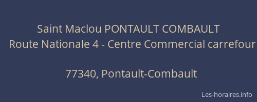 Saint Maclou PONTAULT COMBAULT