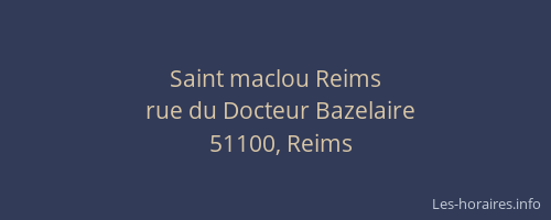 Saint maclou Reims