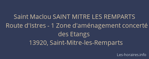 Saint Maclou SAINT MITRE LES REMPARTS