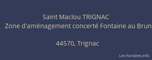 Saint Maclou TRIGNAC