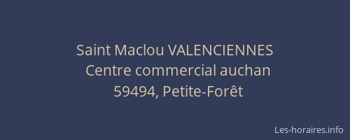 Saint Maclou VALENCIENNES
