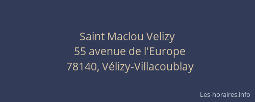 Saint Maclou Velizy