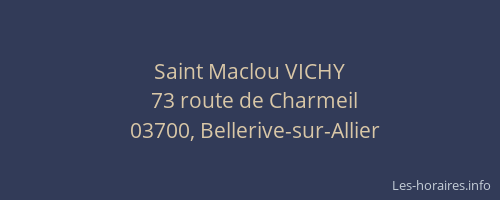 Saint Maclou VICHY