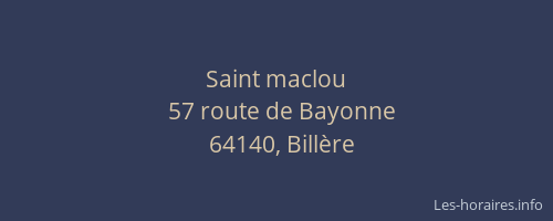 Saint maclou