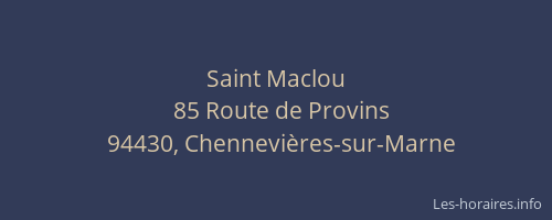 Saint Maclou