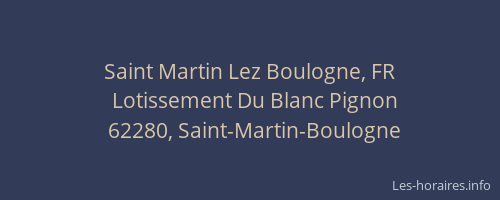 Saint Martin Lez Boulogne, FR