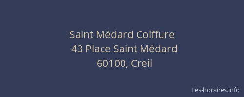 Saint M&eacute;dard Coiffure