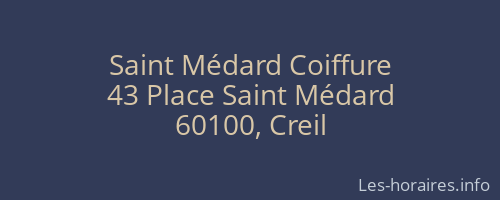 Saint Médard Coiffure