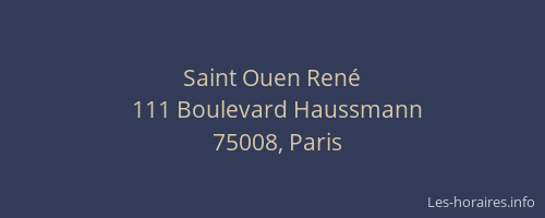 Saint Ouen René