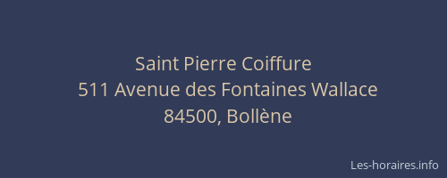 Saint Pierre Coiffure