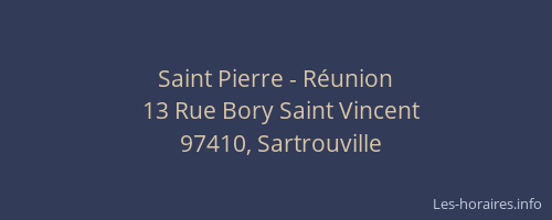 Saint Pierre - Réunion