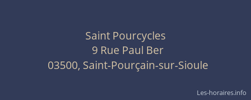 Saint Pourcycles