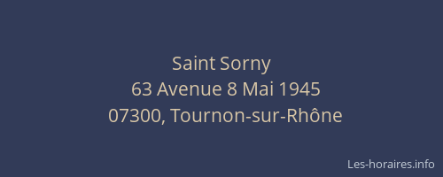 Saint Sorny