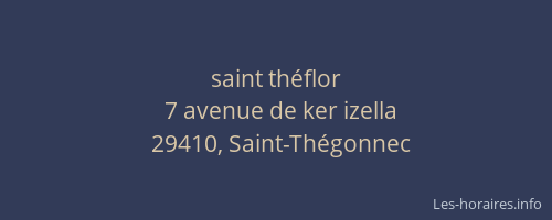 saint théflor