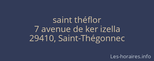 saint théflor