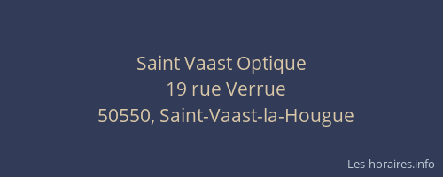 Saint Vaast Optique