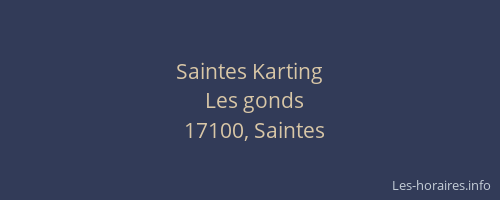 Saintes Karting