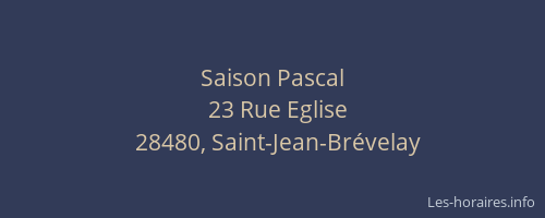 Saison Pascal