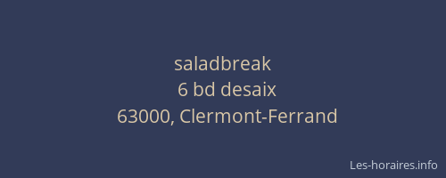 saladbreak