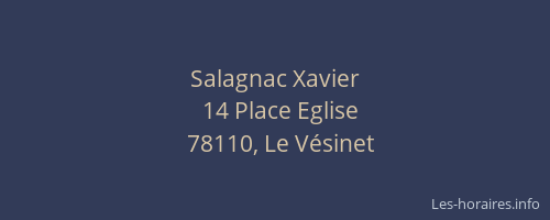 Salagnac Xavier