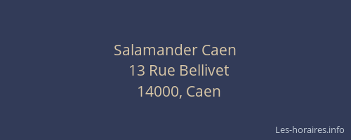 Salamander Caen