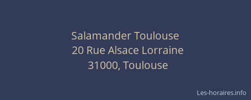 Salamander Toulouse