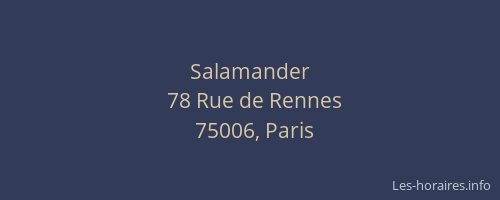 Salamander