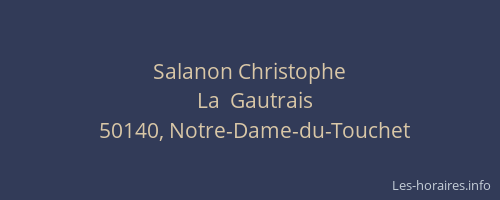 Salanon Christophe