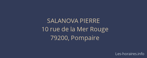 SALANOVA PIERRE