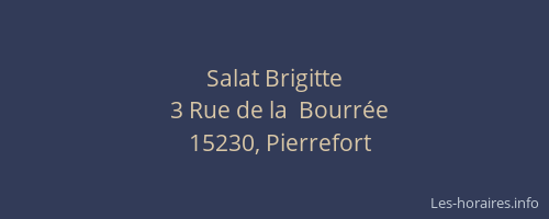 Salat Brigitte