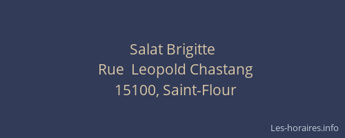 Salat Brigitte