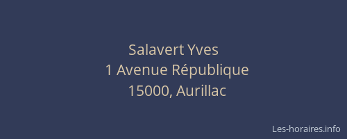 Salavert Yves