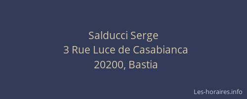 Salducci Serge