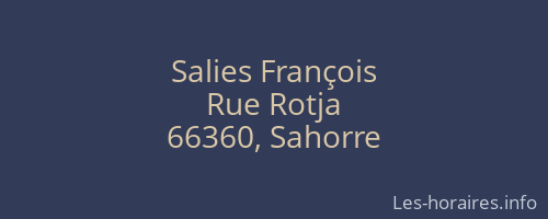 Salies François