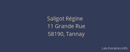 Saligot Régine