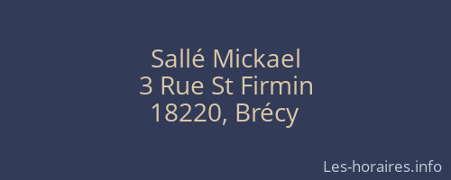 Sallé Mickael