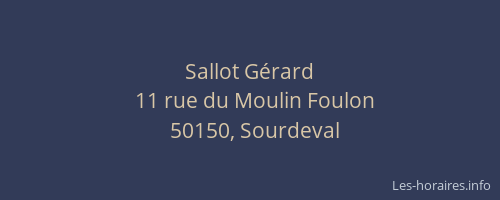 Sallot Gérard
