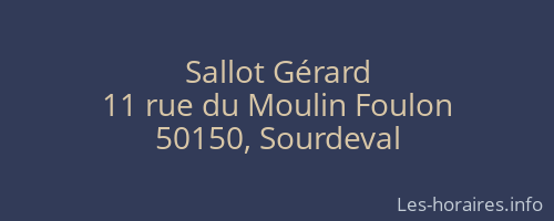 Sallot Gérard