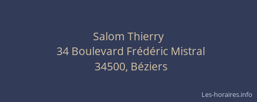 Salom Thierry